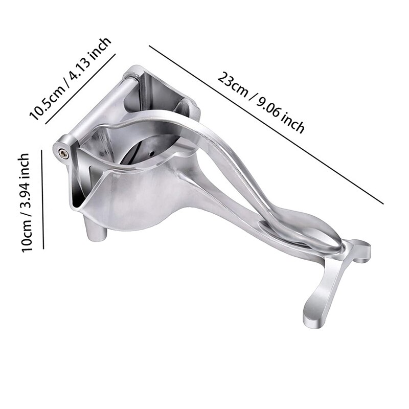 Aluminium Alloy Manual Juice Squeezer, Fruit Juicer Hand Squeezer, Easy Use Heavy Duty Lemon Citrus Juicer Kitchen Accessories: M