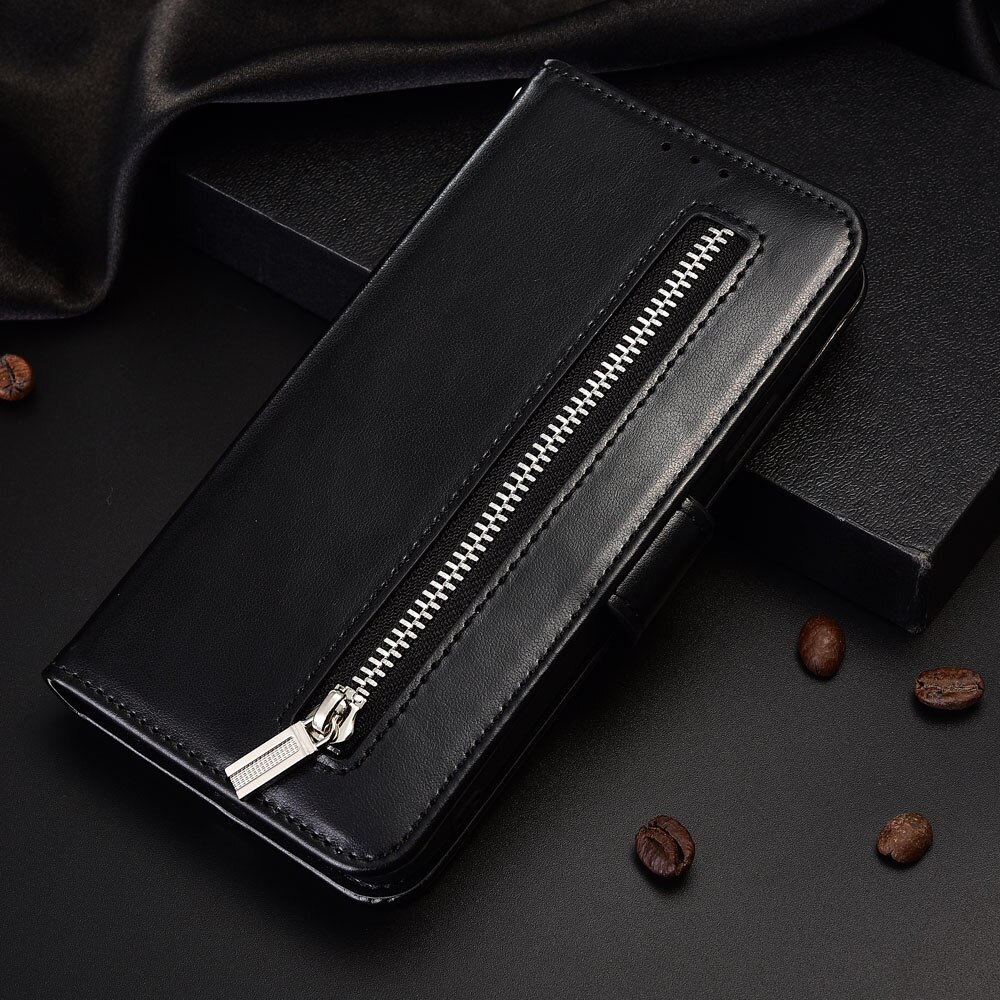 For On ASUS ZenFone 4 Max ZC520KL Capa Zipper Luxury Flip Wallet Leather Case For ASUS ZenFone 4 Max ZC520KL Cover