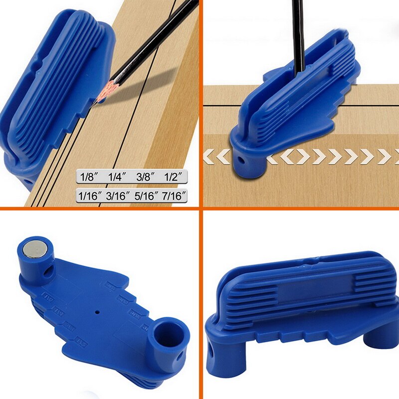 Carpenter Woodworking Tool Marking Measurement Light Weight Connection Alignment Line Center Gauge Finder Locator