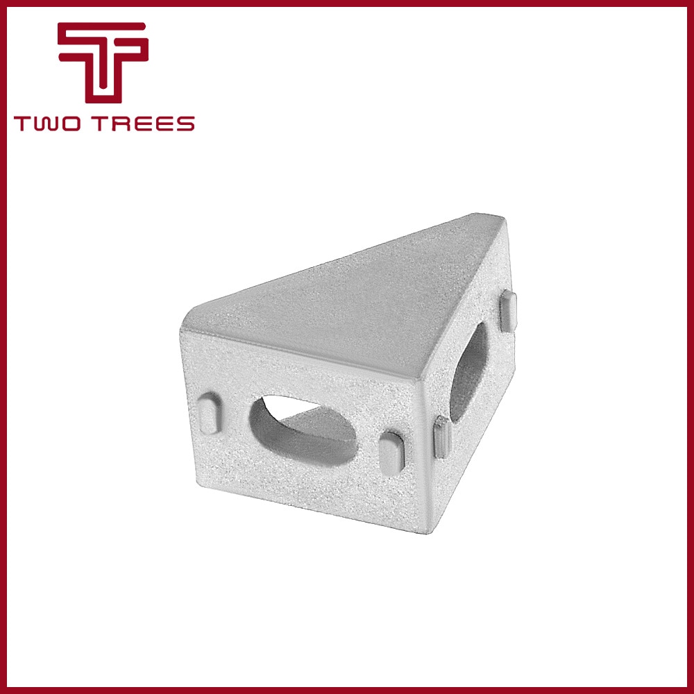 5piece Aluminum Corner Connector bracket fastener Mounting Bracket for EU Standard Series Aluminum Extrusion Profile