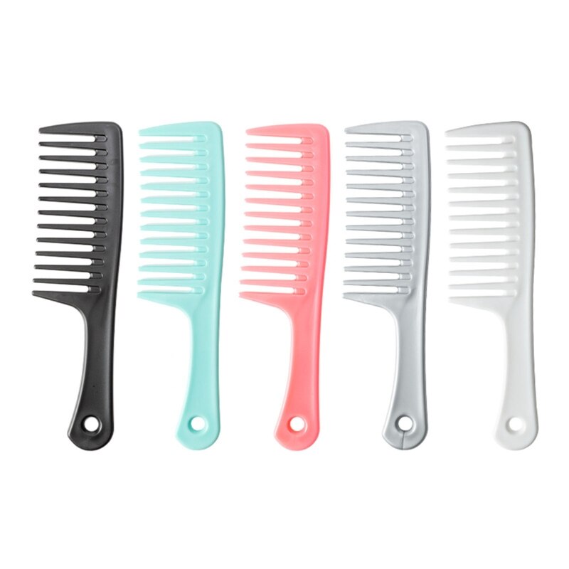 Pro Hairdress Wide Tooth Comb for Women Men Wet Dry Curly Straight Hair Brush 27RC