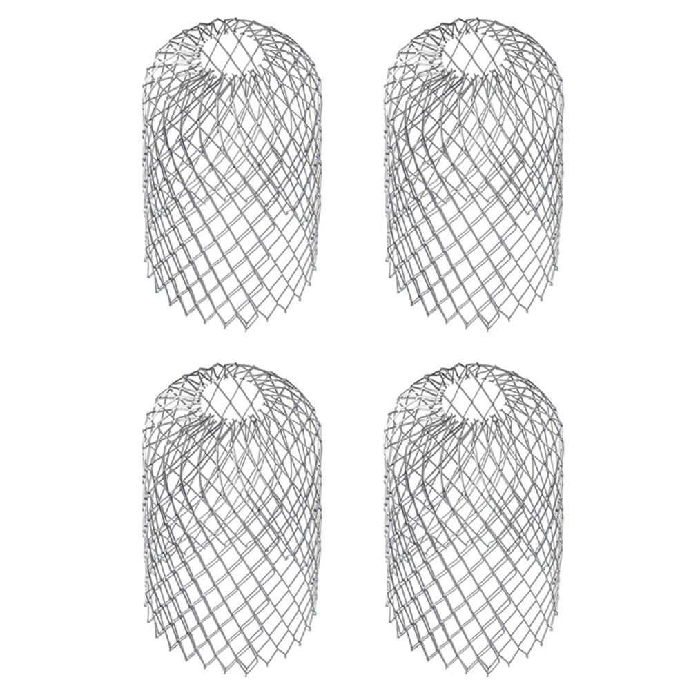 4pcs Leaf Drains Debris Drain Net Cover Roof Gutter Filters Strainer Downpipe Stops Leaf Drains Rainwater Net Mesh