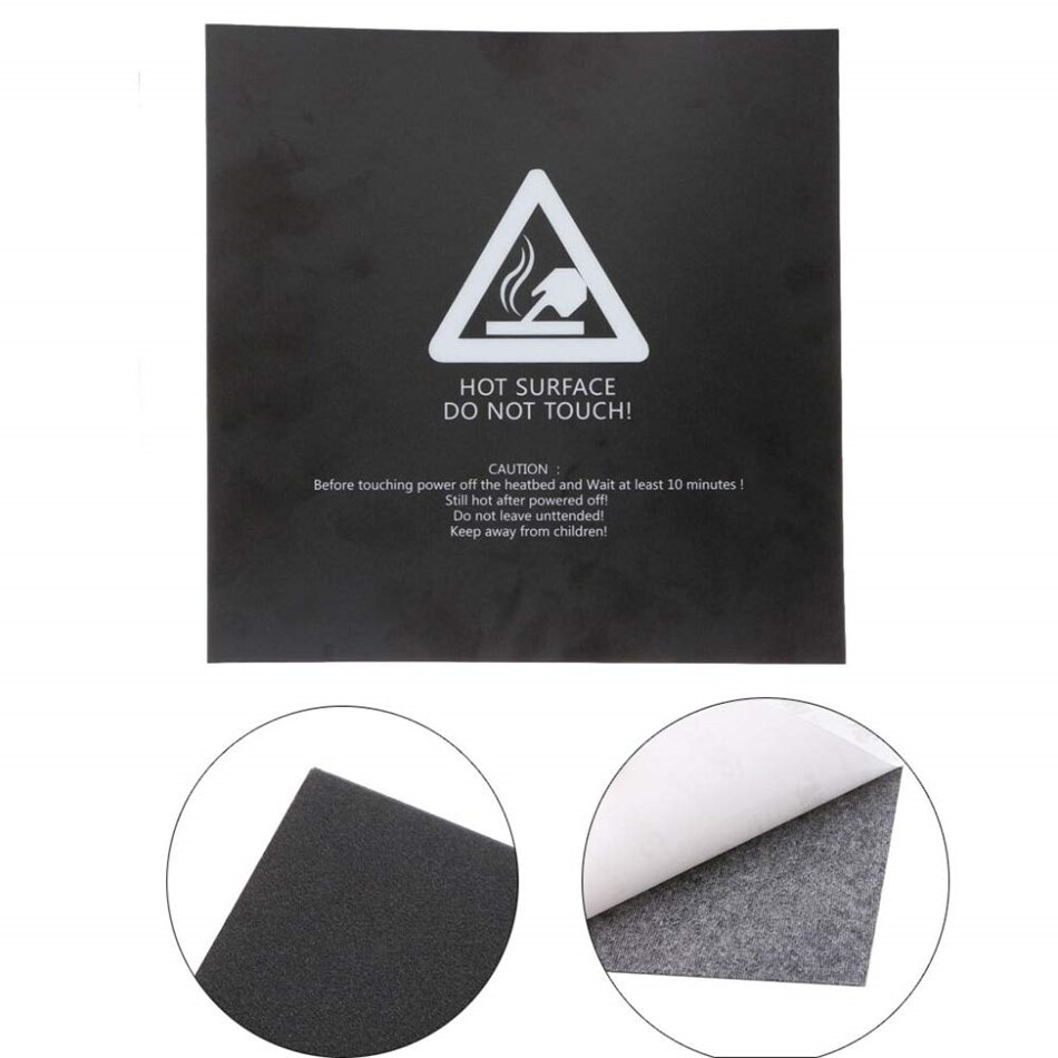 Bed Sticker Plarform Printer Heat Paper Coodinate Build 3D Printer Heated Frosted Bed 250/300MM Magnetic Print Bed Tape