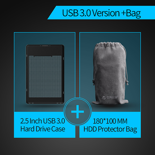 ORICO 2,5 pulgadas SATA a USB 3,1 3,0 tipo C HDD SSD caso 2 4 TB Disco Duro caja de disco duro HDD externo recinto para Samsung Seagate SSD: 2169U3 SA1810
