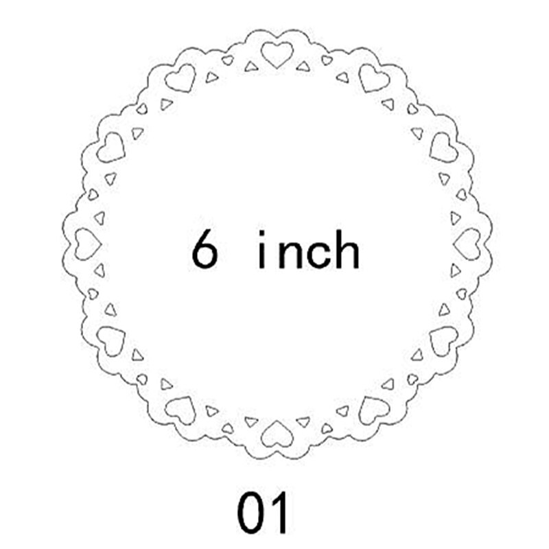 6 inch Fancy border punch DIY hand book making tool Card large embossers punching Lace embossing device Children Art supplies: KM-8710-01