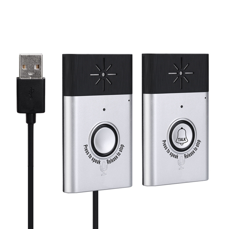 Wireless Intercom Doorbell Home Voice Intercom Doorbell Support Two-Way Intercom Penetration