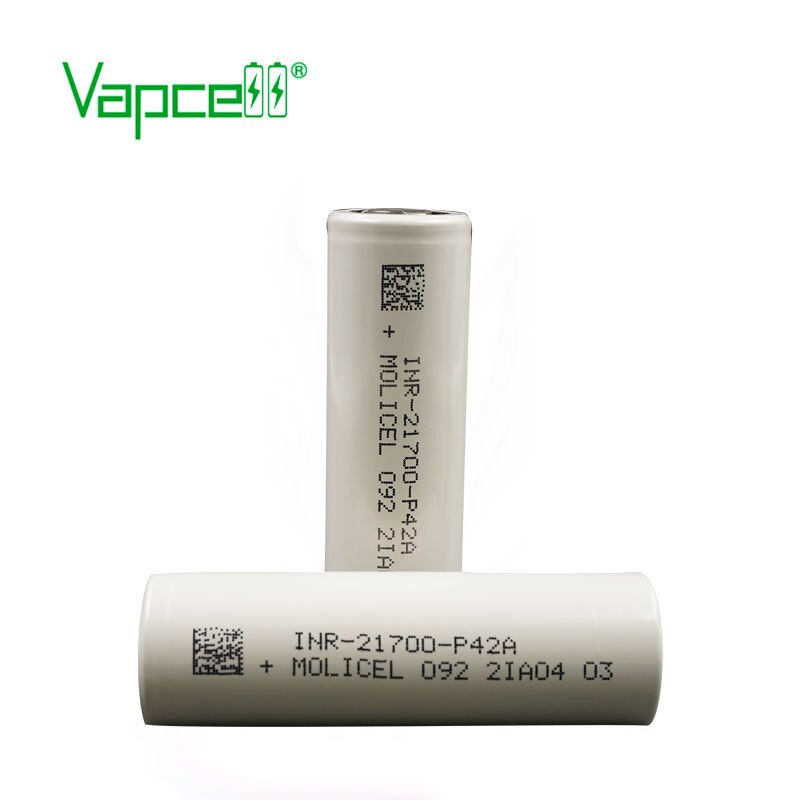 original li ion battery molicel 21700 4200mah 30A / 45A P42A 3.7V cell rechargeable batteries for flashlight