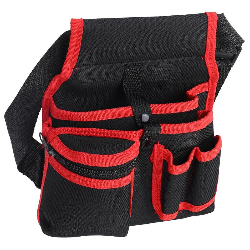 Wear-resistant Tool Bag Durable Polyester Hardware Electrician Waist Pack Hammer Pliers Pouch Repair Tools Storage