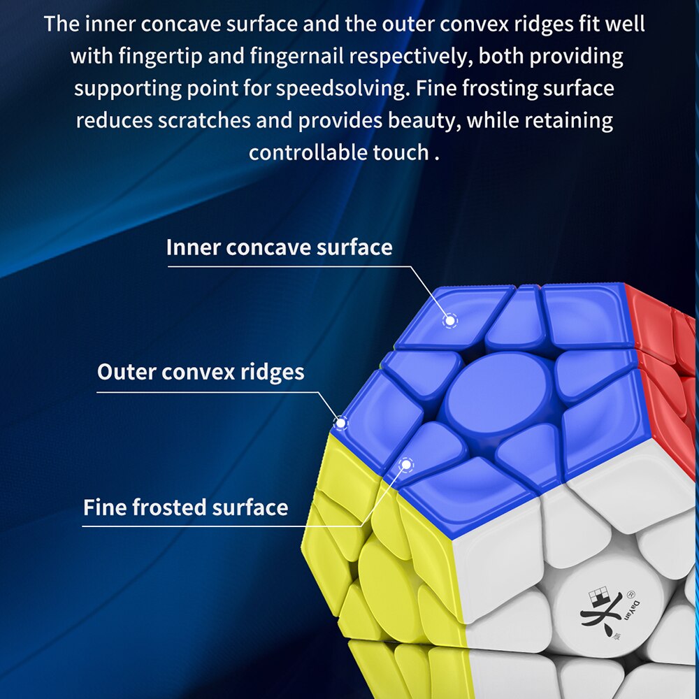 Original DaYan Megaminxes V2 M 12 sides magnetic cube puzzles Dayan 3x3 dodecahedron cubo magico educational toys for kids