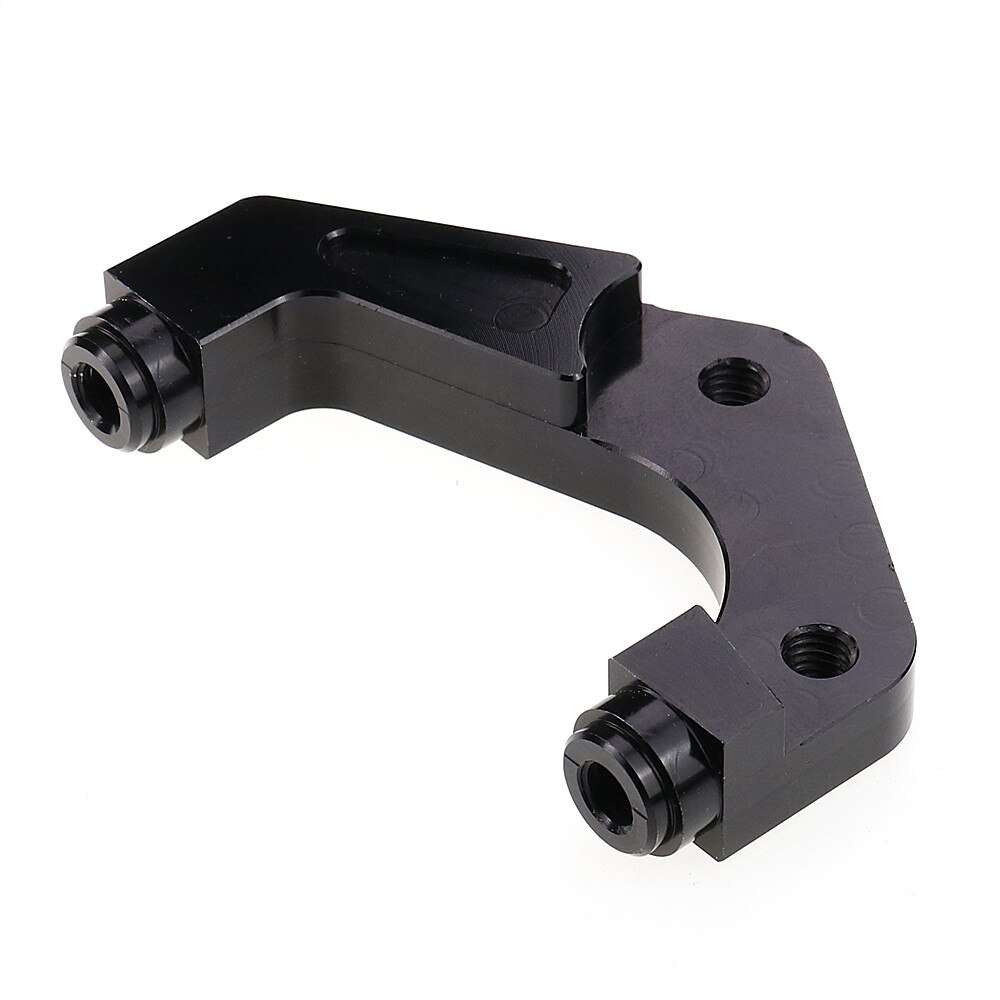 Motorcycle Brake Caliper Bracket/adapter For Yamaha Scooter Rsz Jog Force For Rpm Adelin Adl01 Frando Hf1 82mm Brake Caliper: BLACK 200MM