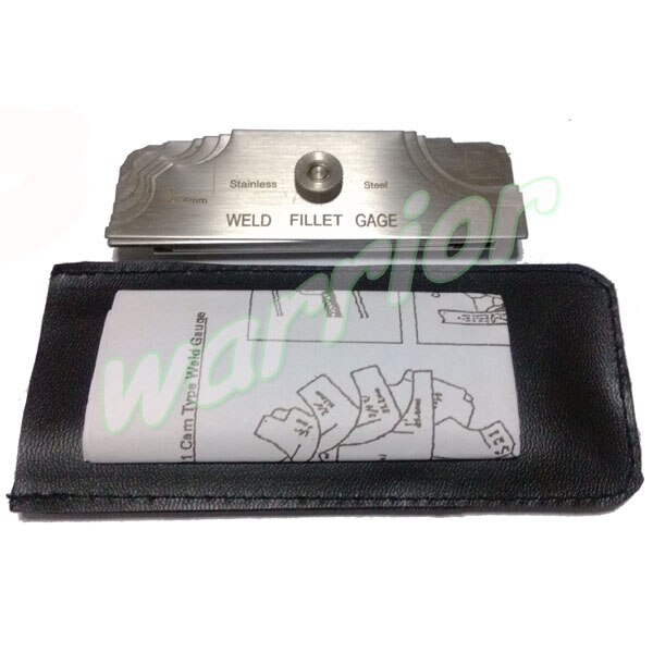 MG-11 7 Piece Fillet Weld Set Welding RL Gage Gauge Welding Inspection Test Ulnar MM inch