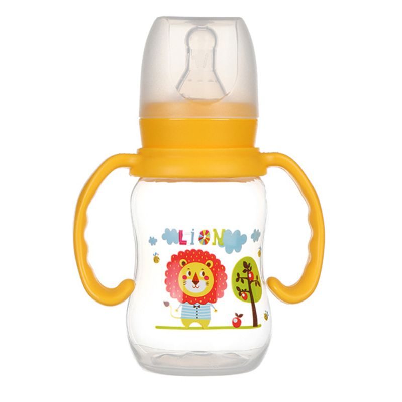 120ml nyfødt baby spædbarn ammende mælk frugtsaft vand fodring drikkeflaske  h55b: 8