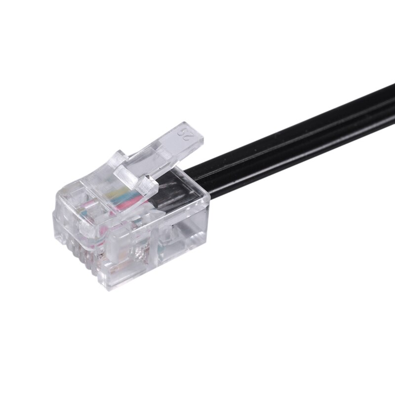 RJ11 6P4C Telephone Cable Cord ADSL Modem 5 Meters