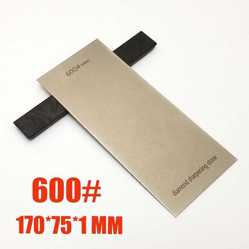 Diamond Knife Sharpener Sharpening Stone Grinding Stones 80 240 600 1000 2000 3000 Grit Diamond Sharpening Stone: 600 grit