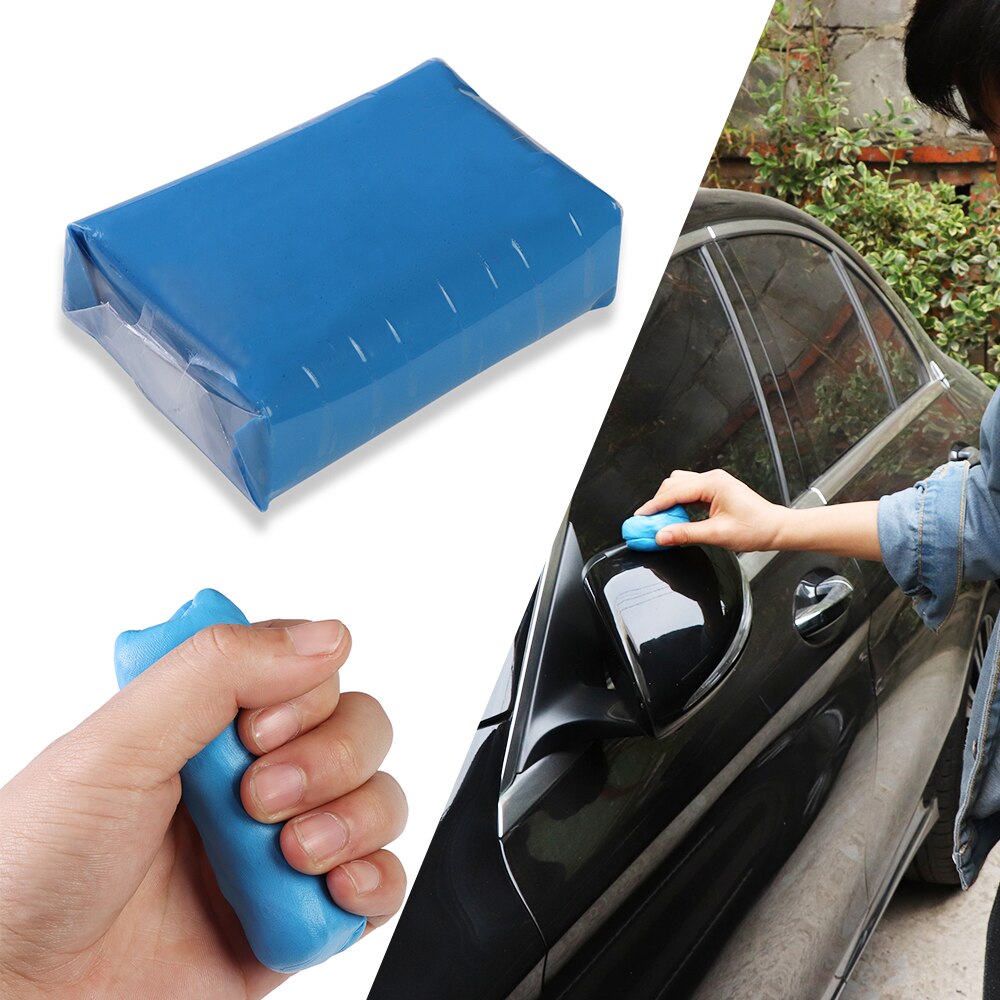 Limpiador de detalles de lavado de coche, herramientas de limpieza de estilo de coche, barra de arcilla mágica para camión, barra de 100g