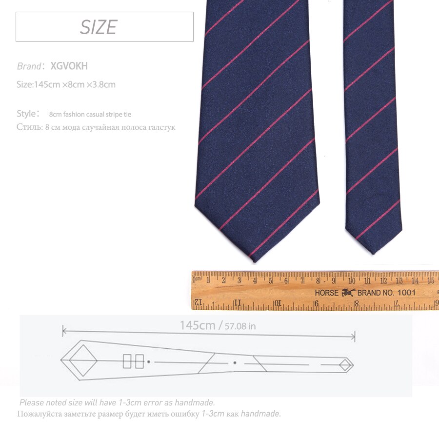 Men Tie 8cm Formal Business Jacquard Necktie Classic Casual Dress Wedding Men's Ties for Men Accessories Corbatas