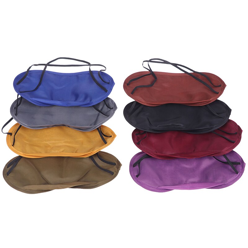 10Pcs Zachte Draagbare Blinddoek Reizen Reizen Slaapmasker Snelle Slapen Oogmasker Eyeshade Cover Schaduw Patch Vrouwen Mannen