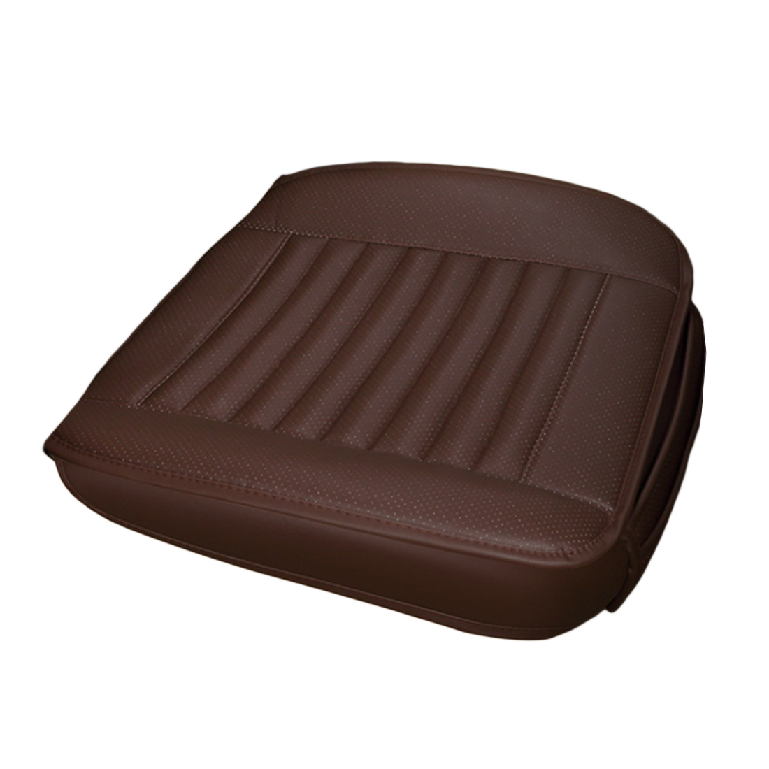 Dewtreetali bilstolsdynor enkelsätesfodral kudde halkskyddad bilstolsfodral fyra säsonger interiörtillbehör till vw lada: Kaffe