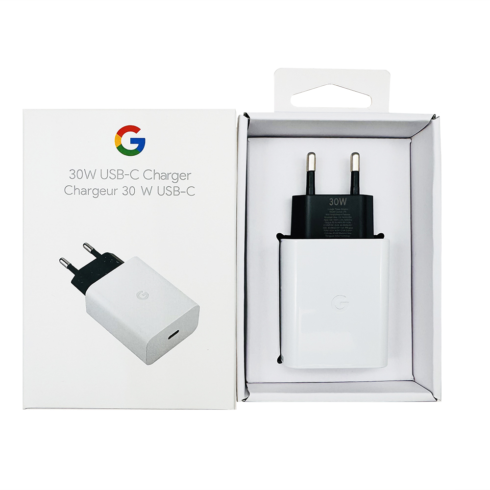 Cargador de pared para Google Pixel 8, 7, 6, 5, 4 Pro, tipo C, adaptador rápido PD de 30W con cable USB tipo C A tipo C de 100cm: DE