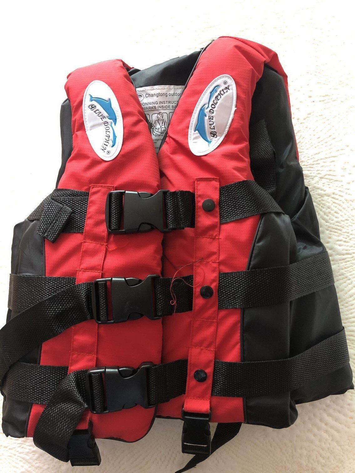 Erwachsene freundlicher Schwimmweste Driften Schnorcheln Schwimm Kleidung Schwimmen Drachen Stiefel Angeln Leben Jacke Flut Prävention und Flut: rot