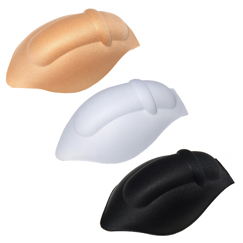 Men's enlargement pouch pads, sexy swimming trunk safety sponge mats indoor swimming short shorts underwear coasters