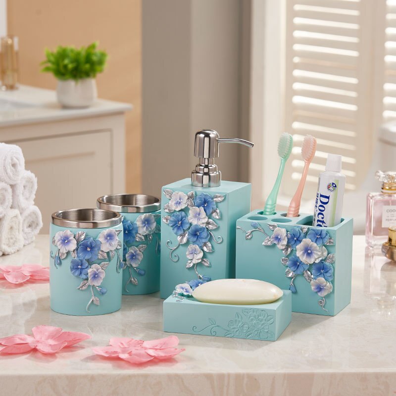 European-style bathroom five-piece bathroom suppli... – Grandado