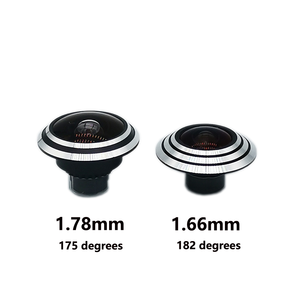 Hqcam 1.78 Mm Groothoek Lens Hoge Hoeveelheid Security 1/3 "1.78 Mm Megapixel S-Mount 170 Graden Wide hoek Mini Fisheye Lens