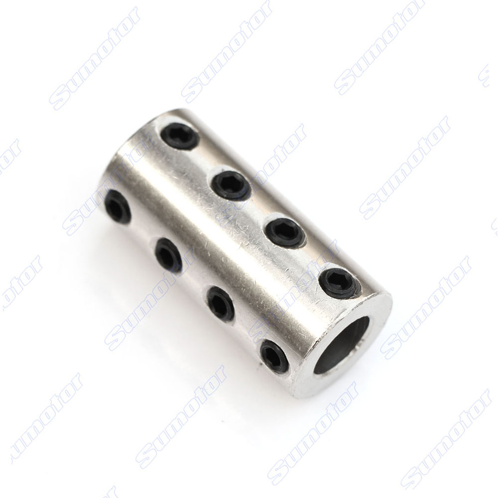 Lång stålfast koppling innerdiameter 10mm 12mm*12mm 10 mmx 12mm od 22mm l 46mm motoraxelanslutningskoppling