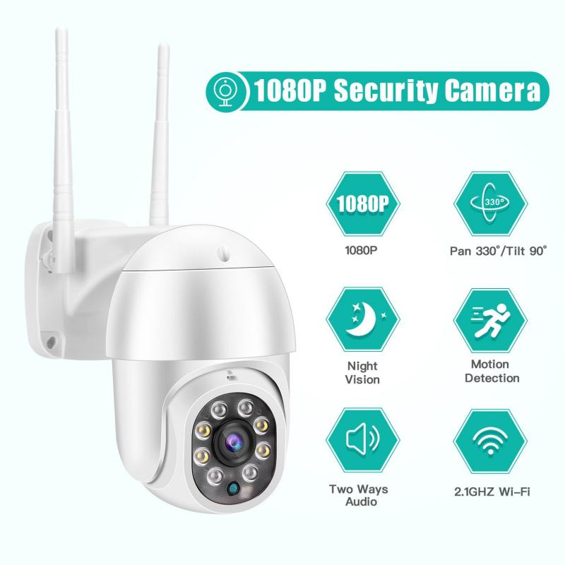 1Pc Hoge Qulity 1080P Hd Wifi Outdoor Waterdicht Low Power Ip Camera Draadloze Bewakingscamera Ir Camera Voor indoor Of Outdoor