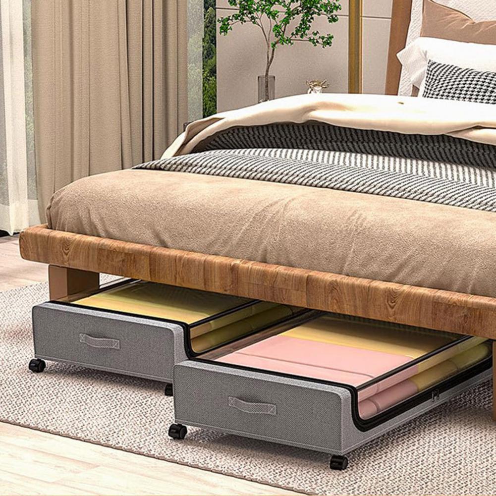 Unterbett-Aufbewahrungsbox, staubdichtes Griffd... – Grandado