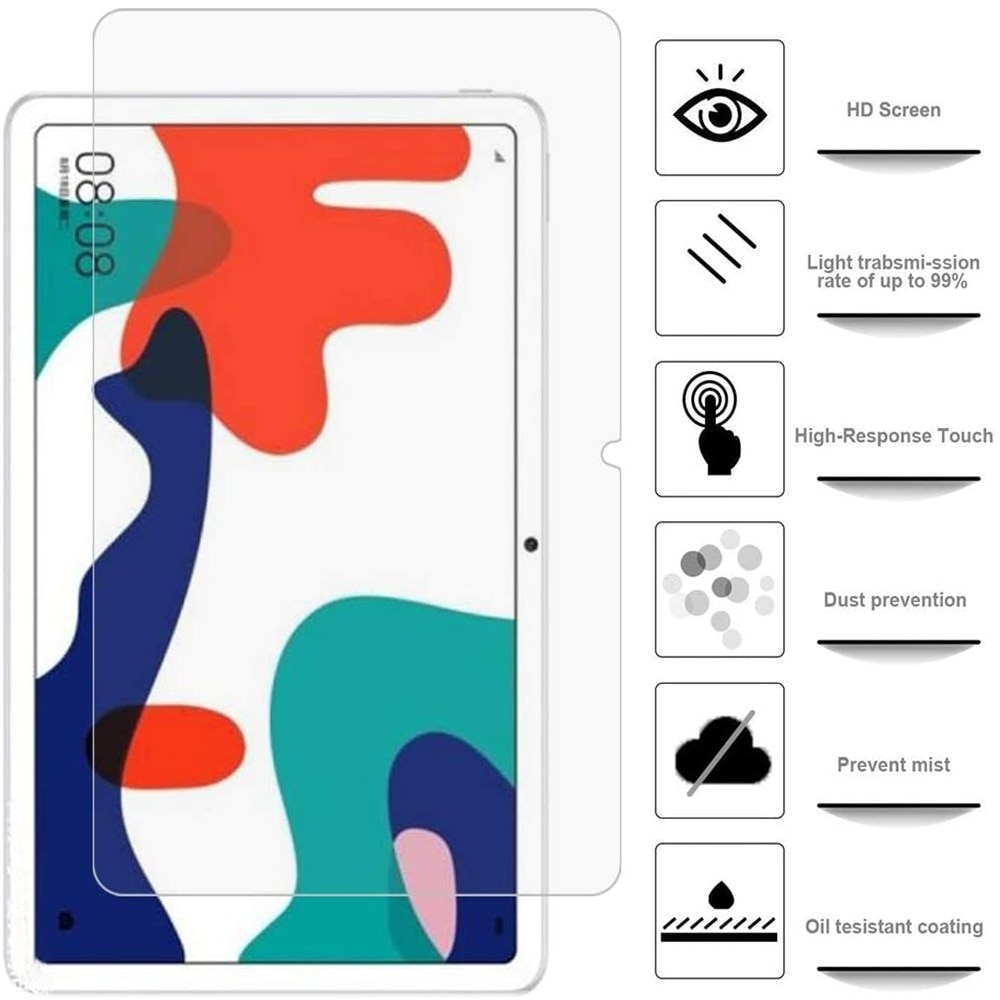Temperato film di Vetro per Huawei MediaPad 10.4 Bah3-W09 L09 AL00 Pellicola tavoletta pro 10.8 MRX-W09 W19 AL09 AL19 Dello Schermo di Vetro protezione