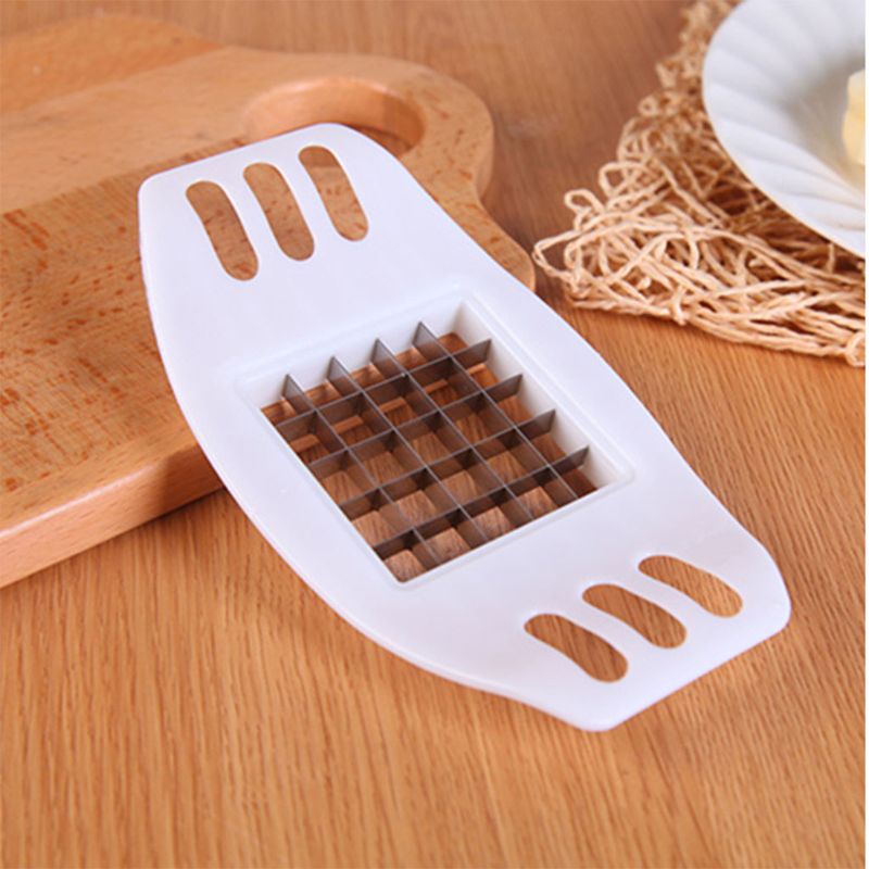 Cortador de patatas cortadas en tiras, herramienta para cortar patatas fritas, utensilios de cocina al azar