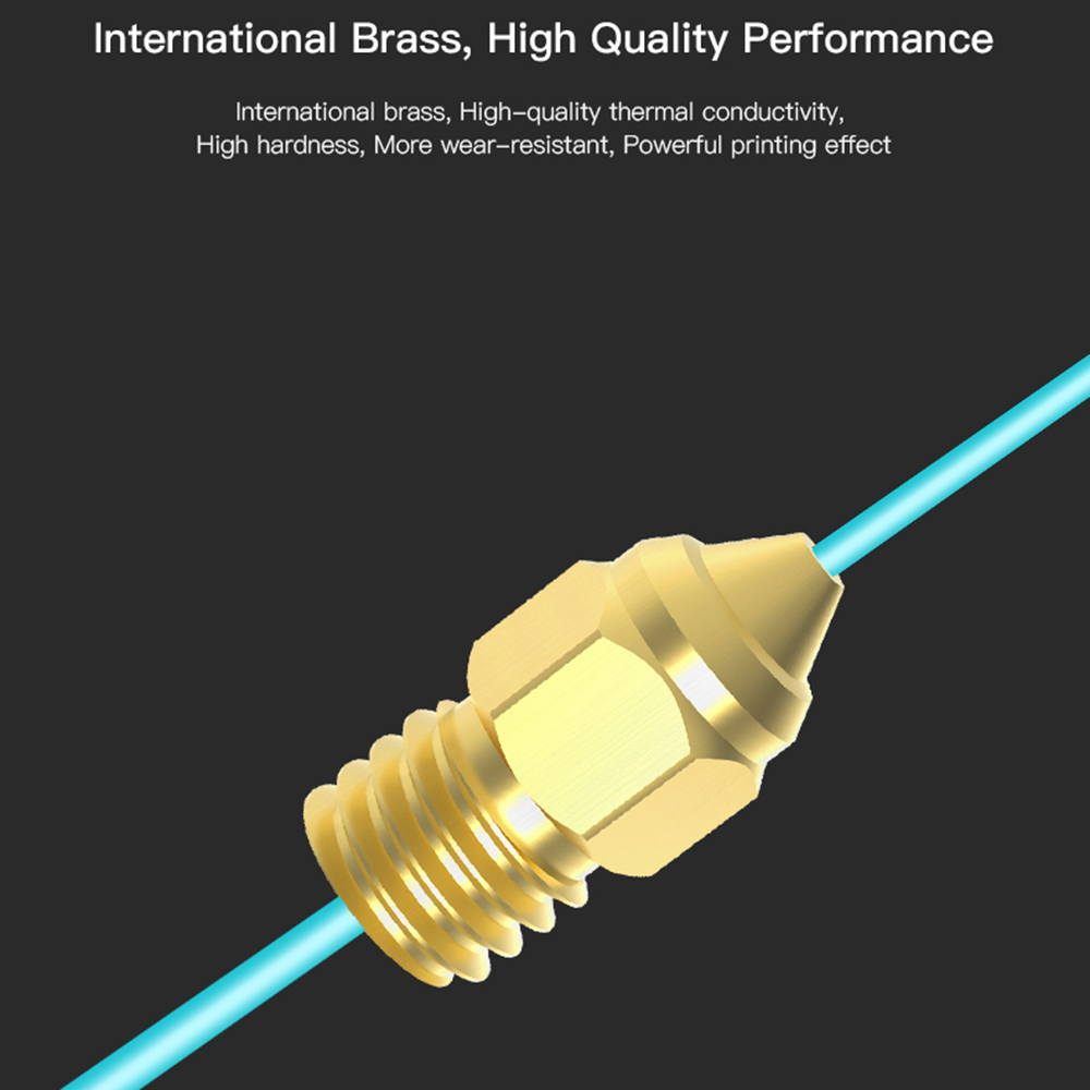 Creality Ender 3 V2 Neo/Ender-3 Max Neo Nozzle 5PCS Silicone Socks and 5PCS 0.4mm Nozzles Silicone Cover