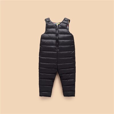 Boys Down Overalls Children Clothing Baby Outside Jumpsuit Winter Girls Mickey Romper Overalls Kids Thick Warm Windproof Clothes