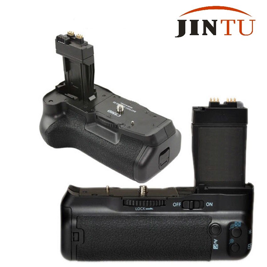 JINTU – Pack de poignées de batterie BG-E8 pour Canon EOS 550D 600D 650D Rebel T2i T3i T4i, appareil photo DSLR LP-E8, puissance de remplacement