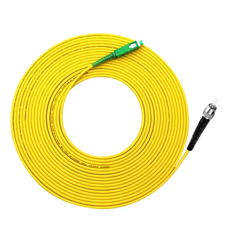 5 sztuk/worek SC/ APC-ST/ UPC simpleks tryb światłowodowy kabel krosowy 2.0mm lub 3.0mm FTTH światłowodowy skoczek