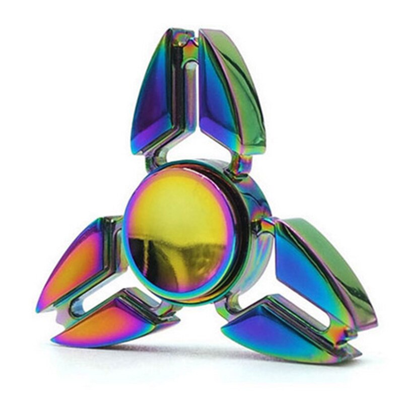 Stress Toys Hand Spinner Fidget Toys Metal EDC Sensory Fidget Spinners For Autism And ADHD Kids/Adult Toys Funny Anti: colorful 013