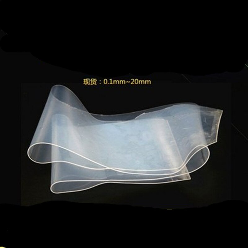 500*500mm Silicone rubber sheet 0.1/0.2/0.3/0.4/0.5/0.6/0.8/1.0/1.2/1.5 /2/3mm Insulation thermotolerace