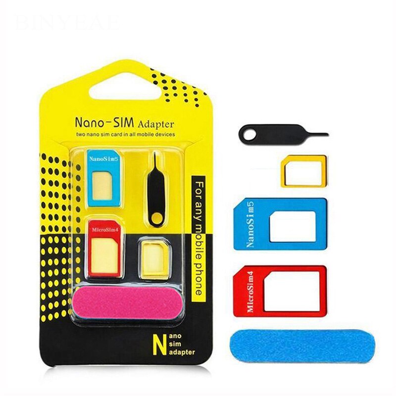 Nano micro standaard simkaart adapter kit converter schuurstaaf lade naald voor micromax canvas win  w121 w092/ entice  a105