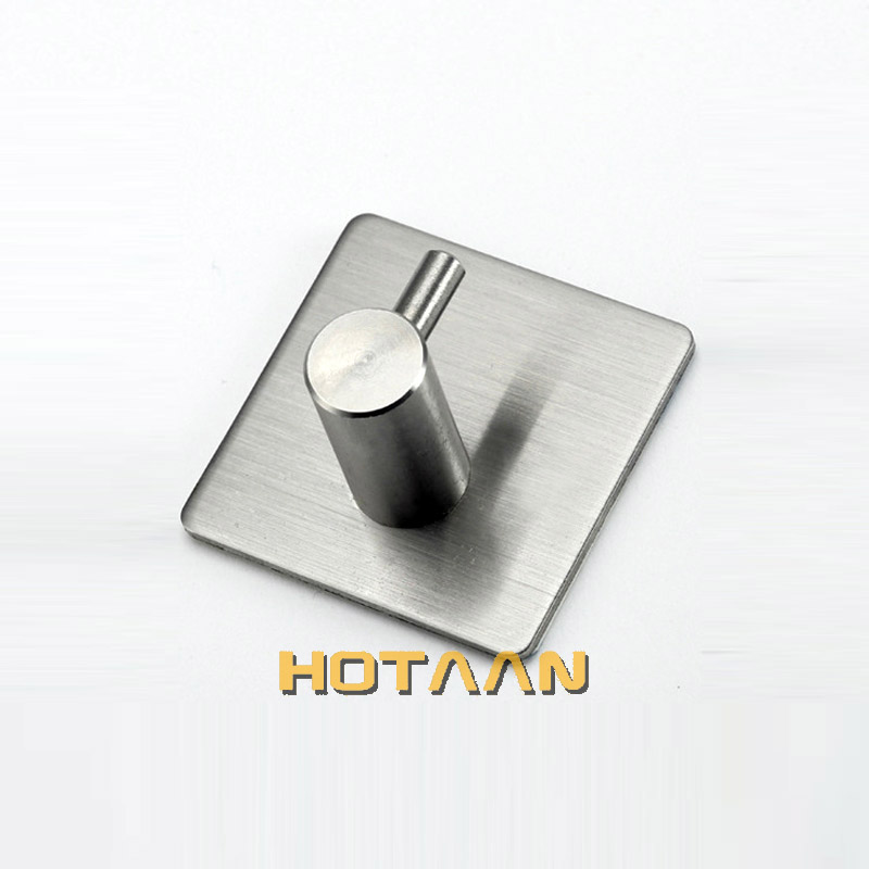 SUS 304 Stainless Steel Robe Hooks Wall Door Clothes Hanger Kitchen Bathroom Rustproof Towel Hooks Bathroom Accessory Organizer