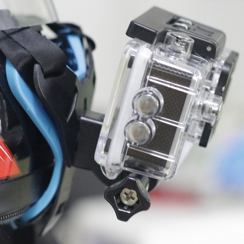1PC casque intégral menton support de montage pour GoPro Hero 8 6 5 casque de moto menton support caméra accessoires pour Go Pro Hero 8
