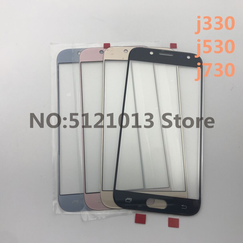 Original For Samsung Galaxy J3 J330 J5 J530 J7 J730 Touch Screen Front Glass Panel TouchScreen LCD Outer Lens