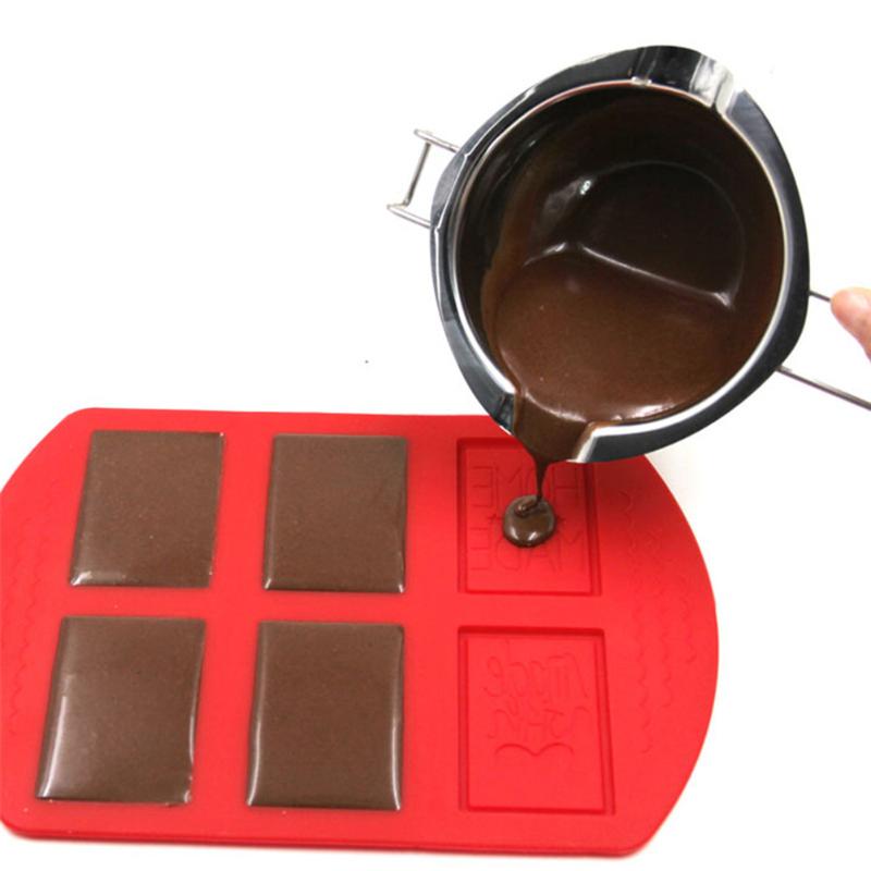 Rvs Melt Pot Draagbare Chocolade Verwarming Kom Fondant Kaas Chocolade Melting Pot Kitchen Tools Bakken Tools