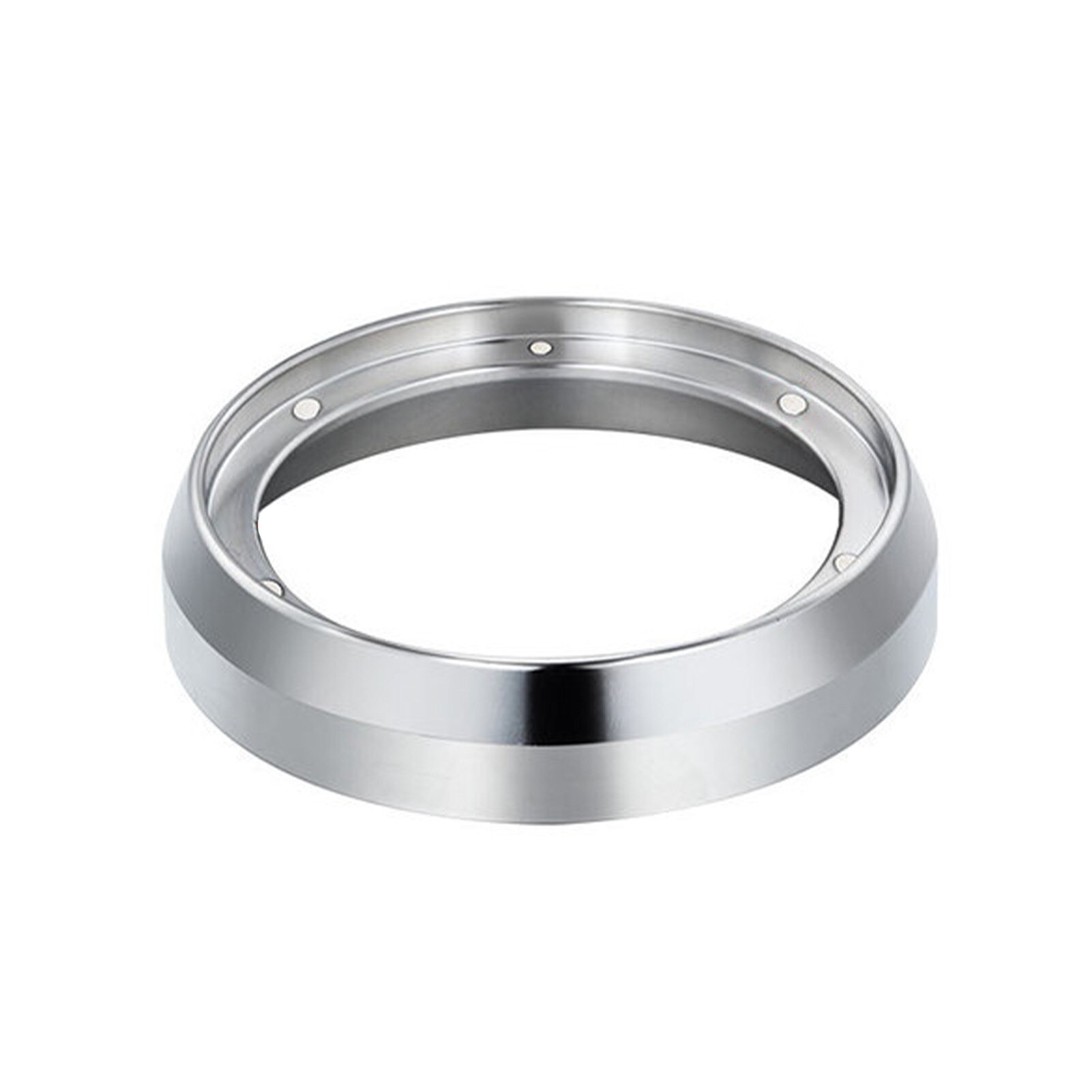 Home Replacement Dispensing Funnel Magnetic Type Tools Brewing Coffee Powder Ring Bar Anti Flying Stainless Steel