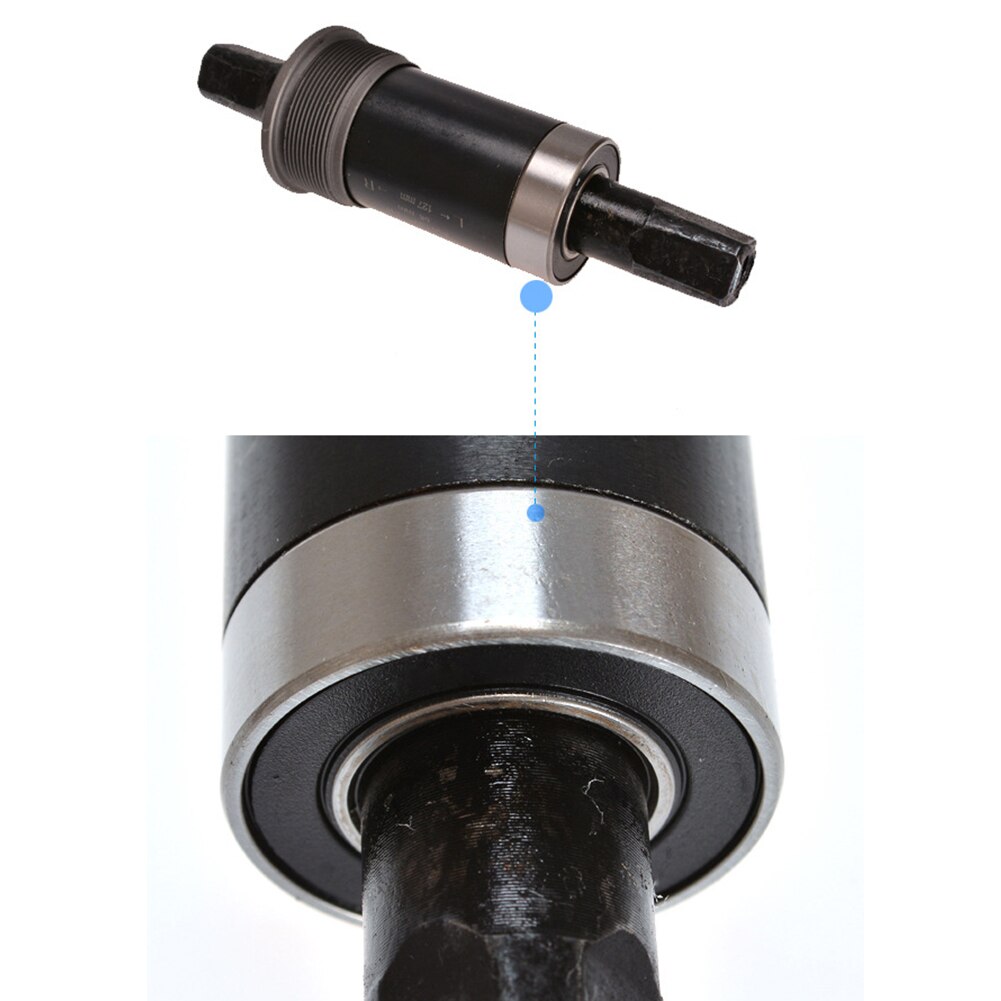 Legering Racefiets Stalen Taper Trapas 68 Mm Meerdere Size Glas + Pc + Matte Mountainbike Beroep Tool S20