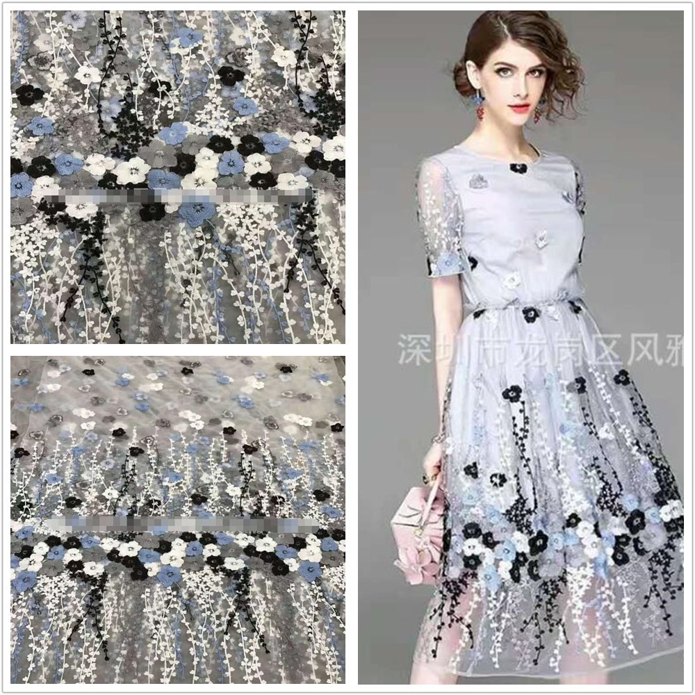 Tela plisada ropa de seda tela plisada color sólido rayas grandes órgano imitación hilo no es falda transparente