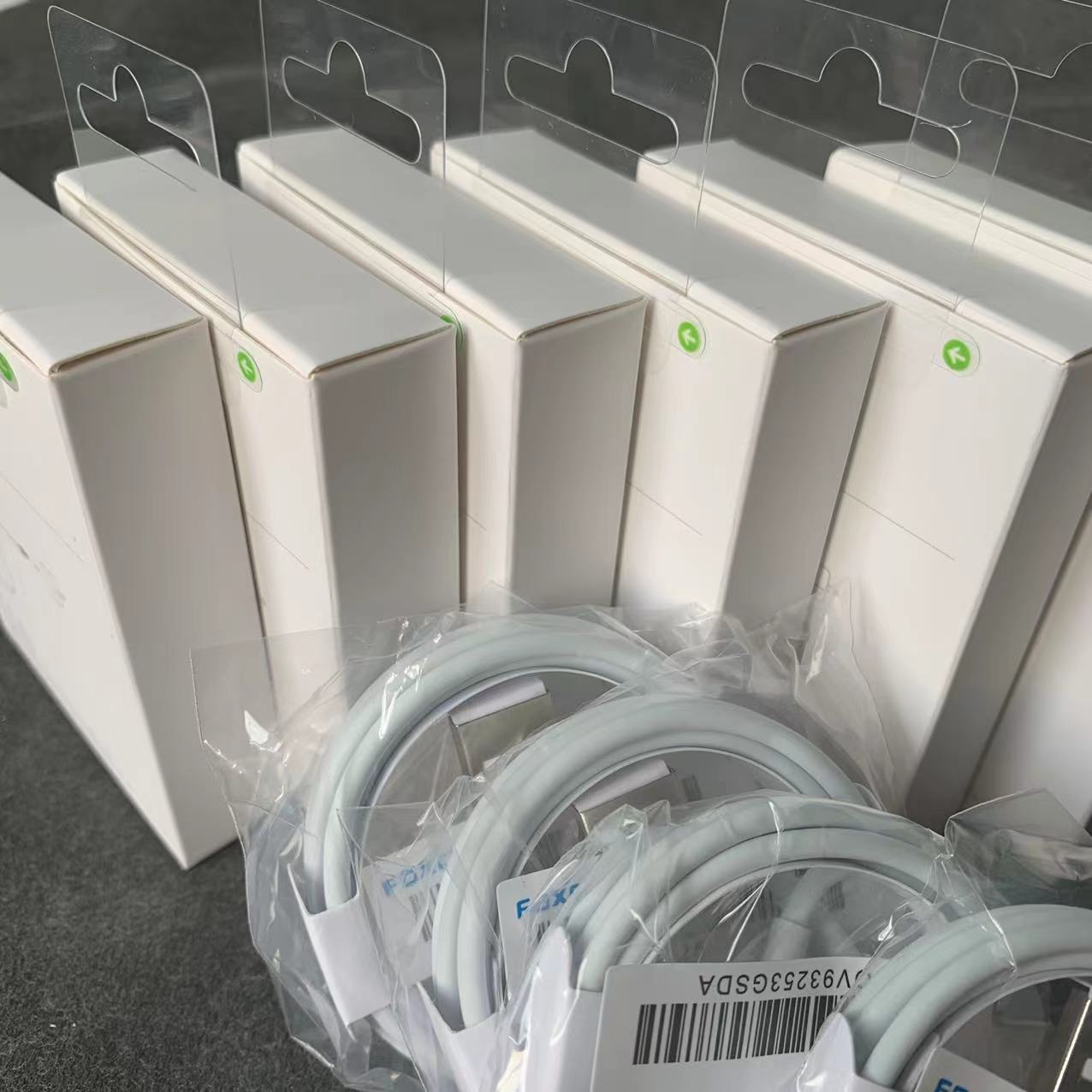 10 stück/lot 1m aaaaaa + e75 chip 3.0mm usb daten- und ladekabel für iphone xs  x 7 6s plus und ios 13. x.x mit originalverpackung