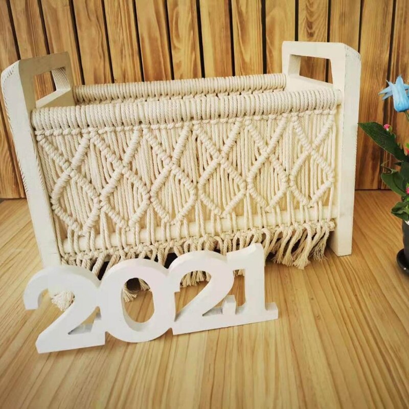 Teken Houten Nummers Foto Props Voor Afstuderen Bruiloft Verjaardag Nieuwjaar Party Decoraties