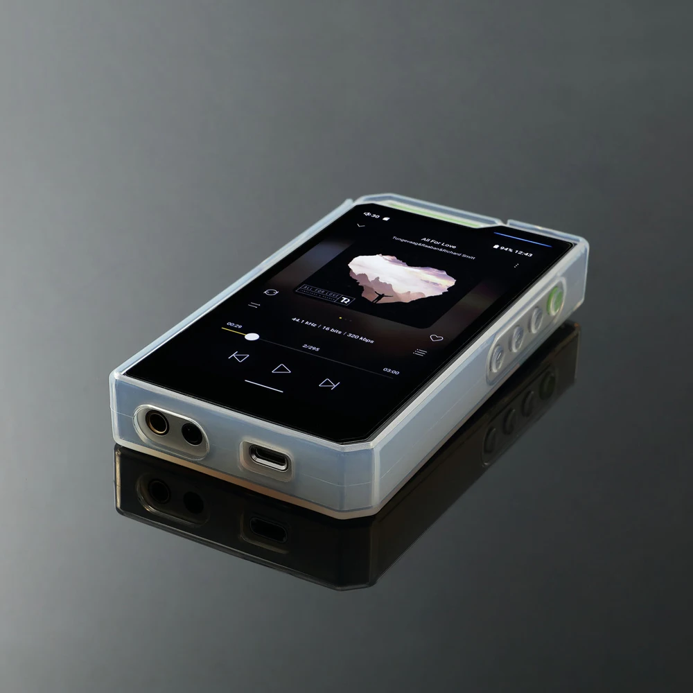 Soft Cover Crystal TPU Clear Case for Hiby R4 / R4 EVA
