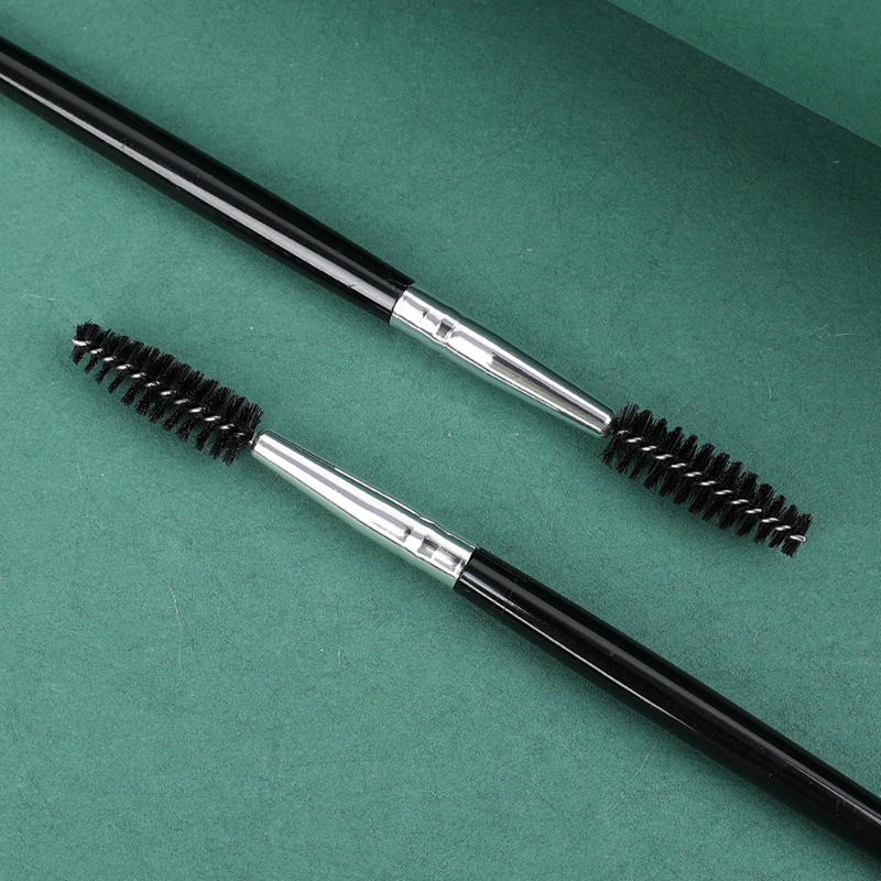 1/10 Uds. Cepillos suaves para pestañas, cepillo para cejas retorcido, contorno de codo, delineador de ojos, cepillos para mezclar ojos, herramienta de maquillaje cosmético
